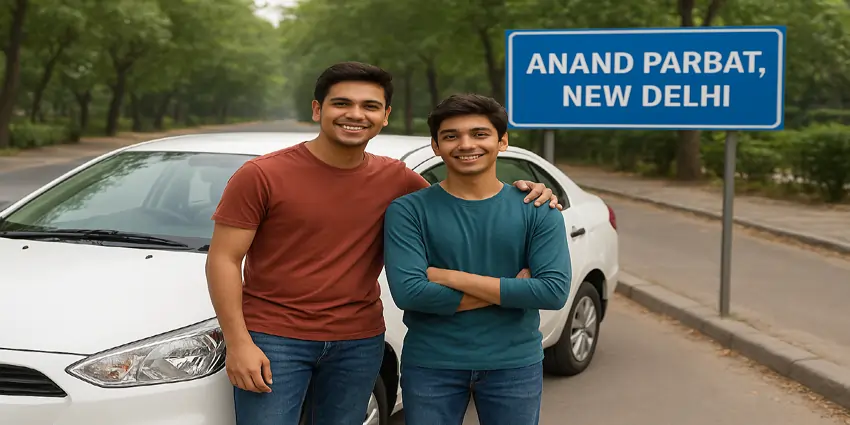 Hire Self Drive Car Rental in Anand Parbat