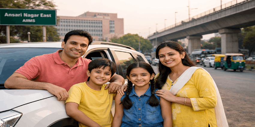 Car Rental in Ansari Nagar East.