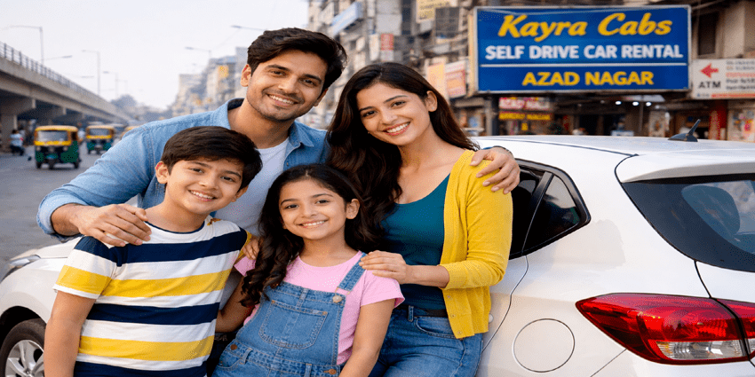 Hire Self Drive Car Rental in Azad Nagar