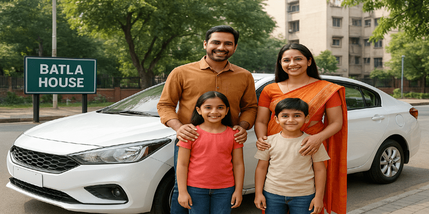Hire Self Drive Car Rental in Batla House