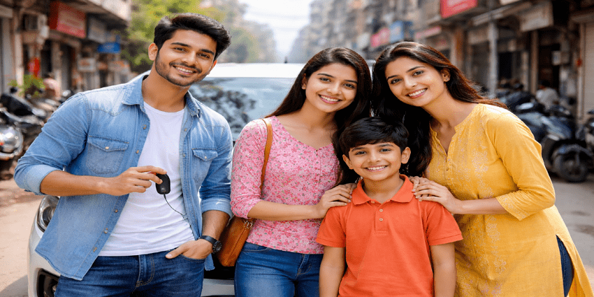 Hire Self Drive Car Rental in Gandhi Nagar