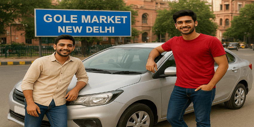 Hire Self Drive Car Rental in Gole Market