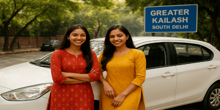 Hire Self Drive Car Rental in Greater Kailash