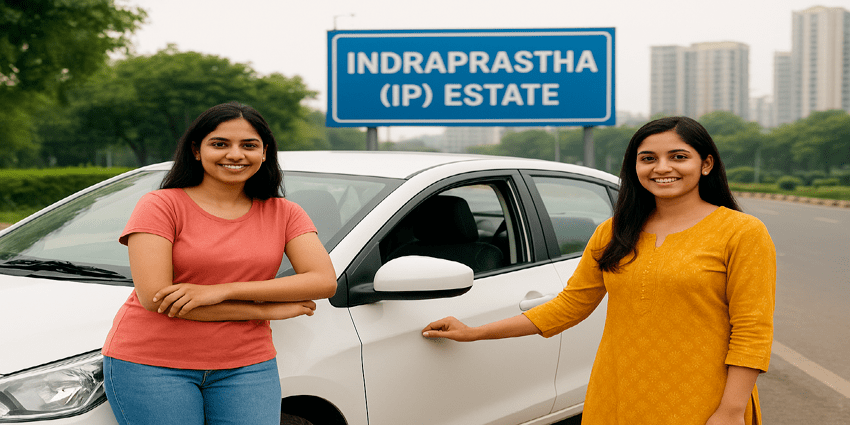 Hire Self Drive Car Rental in Indraprastha Estate