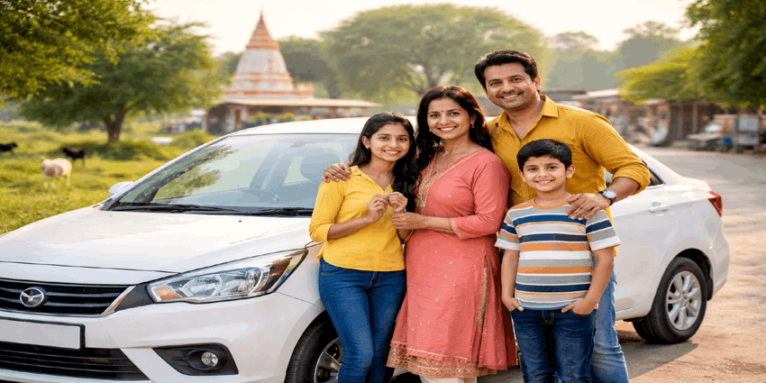 Hire Self Drive Car Rental in Kanjhawala