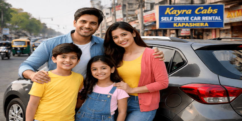 Hire Self Drive Car Rental in Kapashera