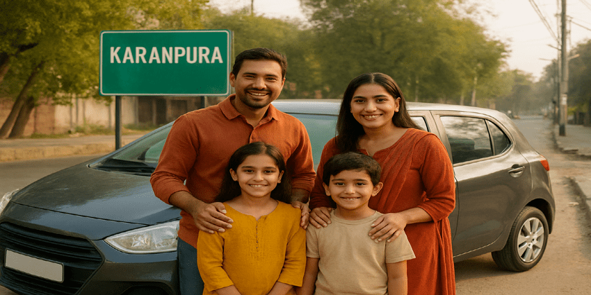 Hire Self Drive Car Rental in Karam Pura