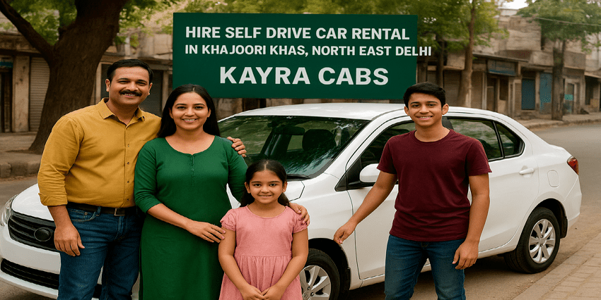 Hire Self Drive Car Rental in Khajoori Khas