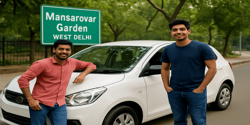 Hire Self Drive Car Rental in Mansarovar Garden