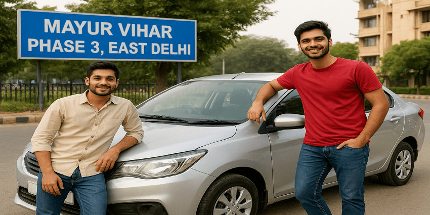 Hire Self Drive Car Rental in Mayur Vihar Phase 3
