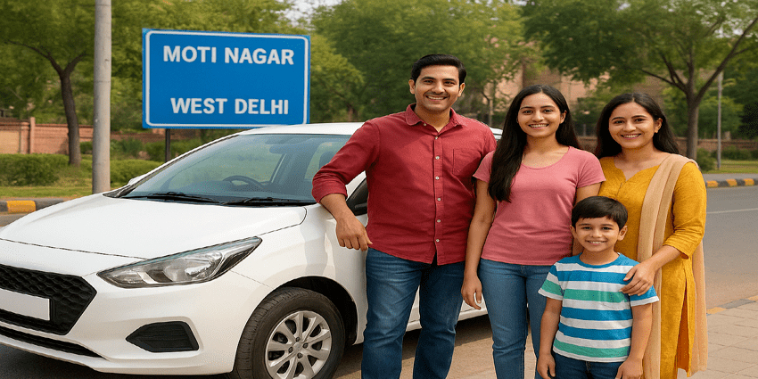 Hire Self Drive Car Rental in Moti Nagar