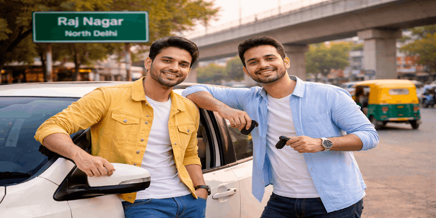 Car Rental in Raj Nagar