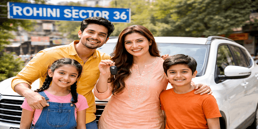 Hire Self Drive Car Rental in Rohini Sector 36
