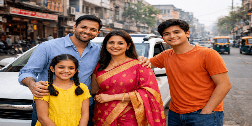 Hire Self Drive Car Rental in Sangam Vihar