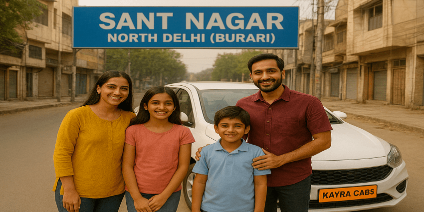 Hire Self Drive Car Rental in Sant Nagar