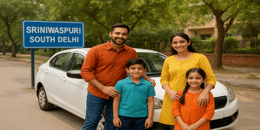 Hire Self Drive Car Rental in Srinivas Puri