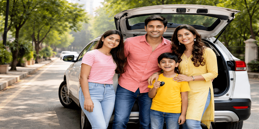 Hire Self Drive Car Rental in Uday Park