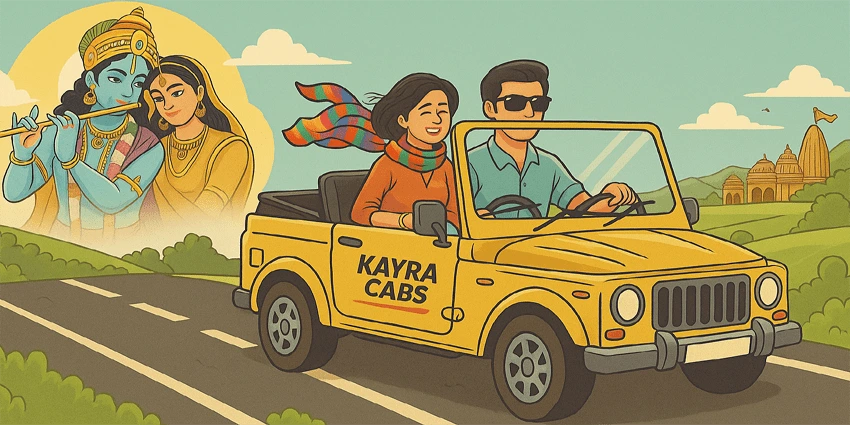 Self Drive Car Rental From Delhi To Vrindavan - Kayra Cabs