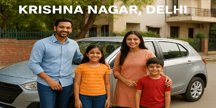 Car Rental in Krishna Nagar, East Delhi